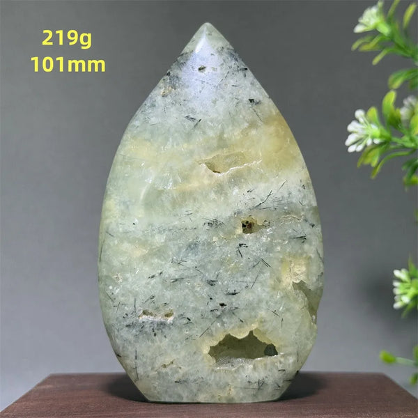 Green Grape Agate Torch-ToShay.org