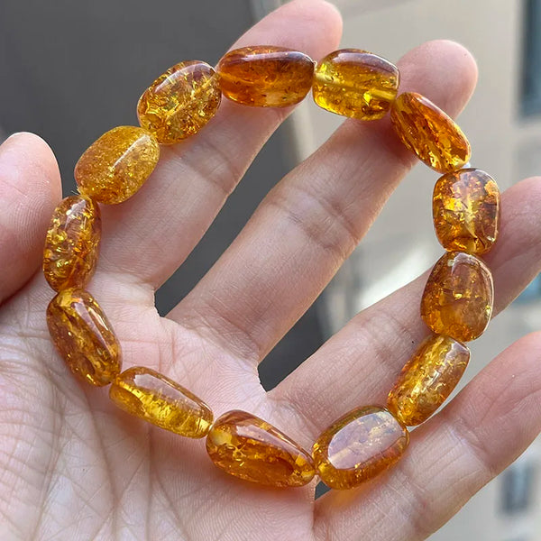 Yellow Amber Bracelet-ToShay.org