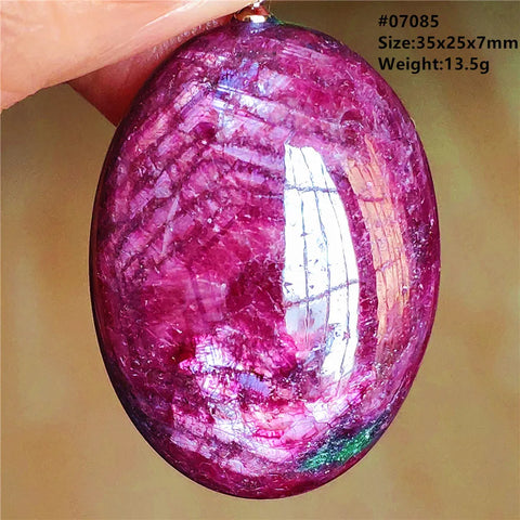 Red Ruby Zoisite Pendant-ToShay.org