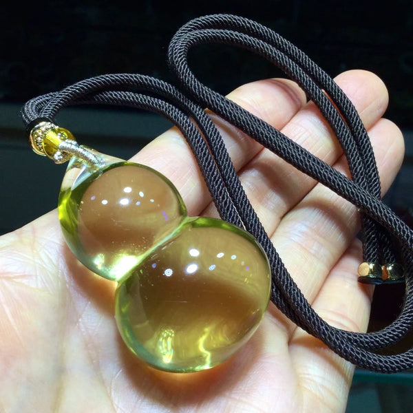 Yellow Citrine Quartz Gourd-ToShay.org