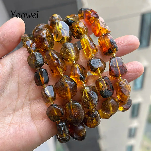 Yellow Amber Bracelet-ToShay.org