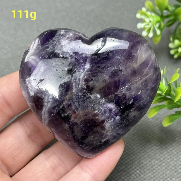 Purple Dream Amethyst Heart-ToShay.org
