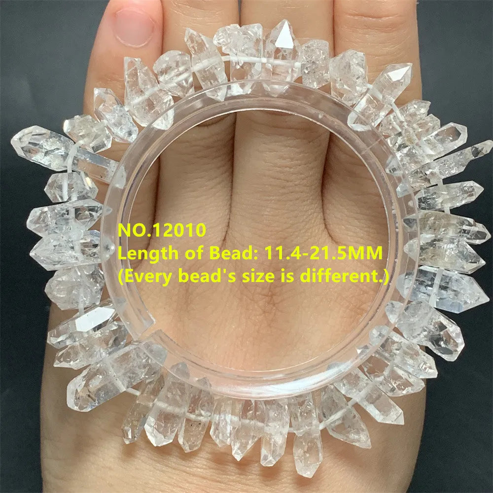 Clear Herkimer Diamond Bracelets-ToShay.org