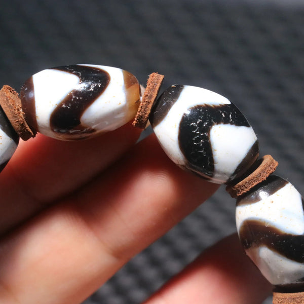 Tibetan Agate DZi Bead-ToShay.org