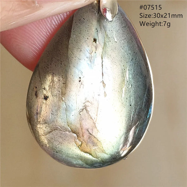 Blue Light Labradorite Pendant-ToShay.org