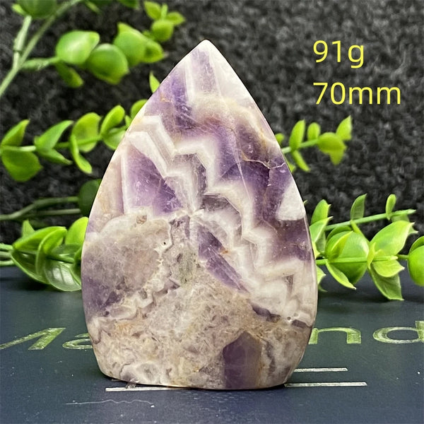 Purple Amethyst Crystal Torch-ToShay.org