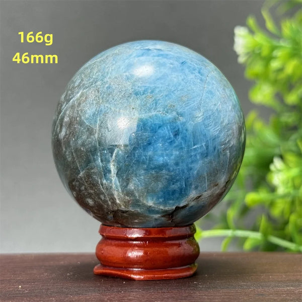 Blue Apatite Quartz Ball-ToShay.org