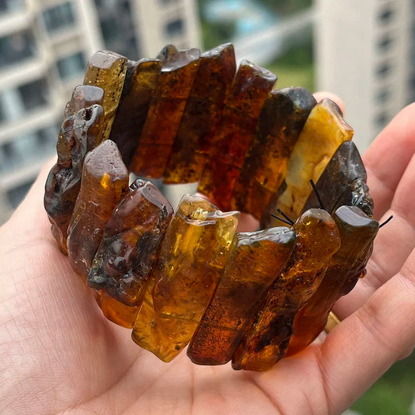Yellow Amber Bracelet-ToShay.org