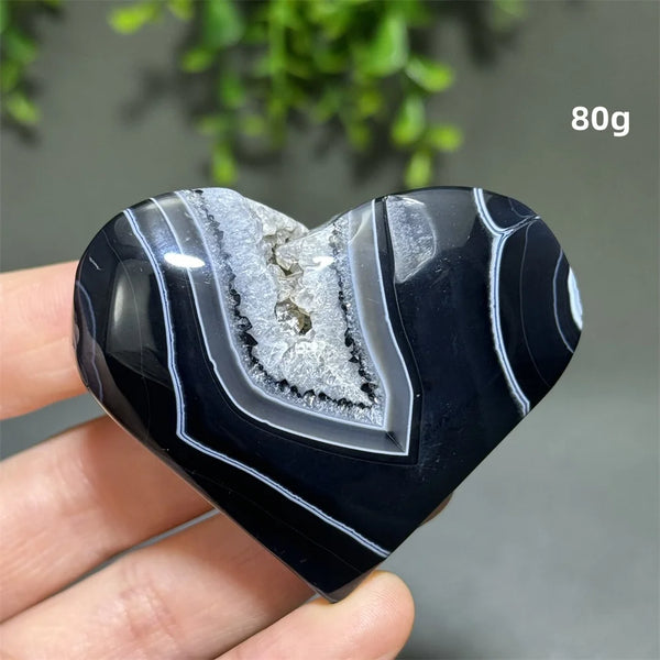Black Agate Heart-ToShay.org