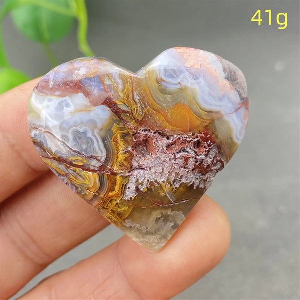 Red Agate Heart-ToShay.org