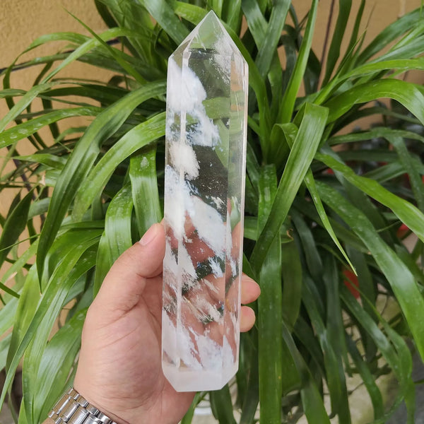 Clear Melting Quartz Obelisk-ToShay.org