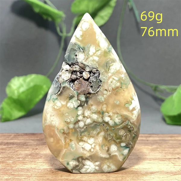 Green Cherry Blossom Agate-ToShay.org