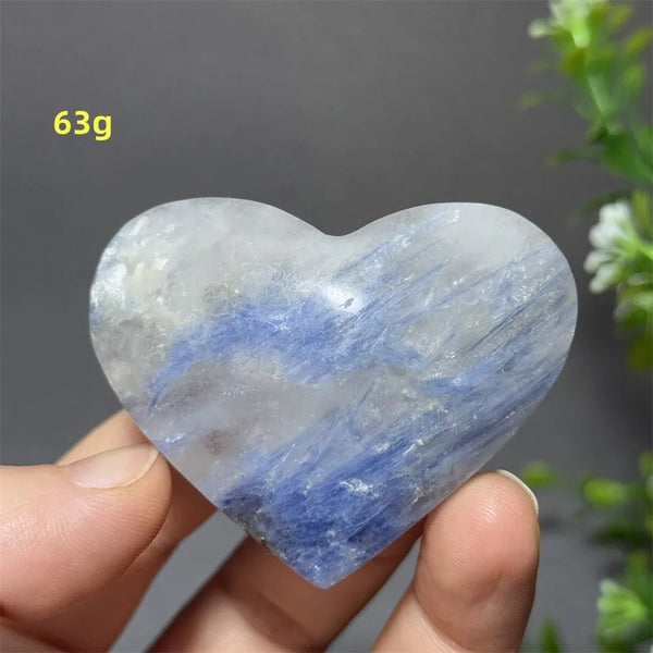 White Blue Crystal Hearts-ToShay.org