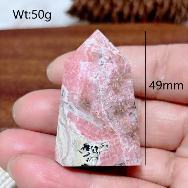 Pink Rhodochrosite Point-ToShay.org