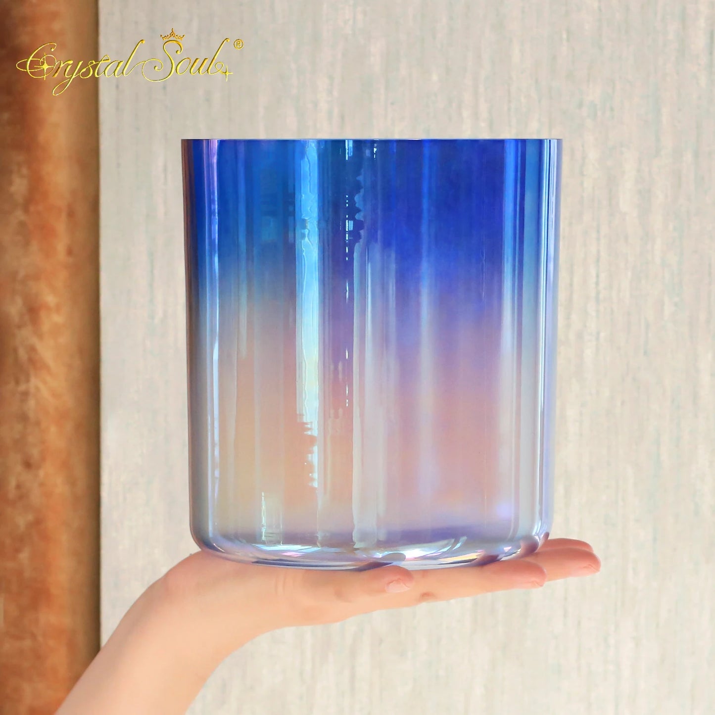 Crystal Soul Seven Chakra Sound Energy Crystal Singing Bowl 99.99%quartz Singing Bowl-ToShay.org