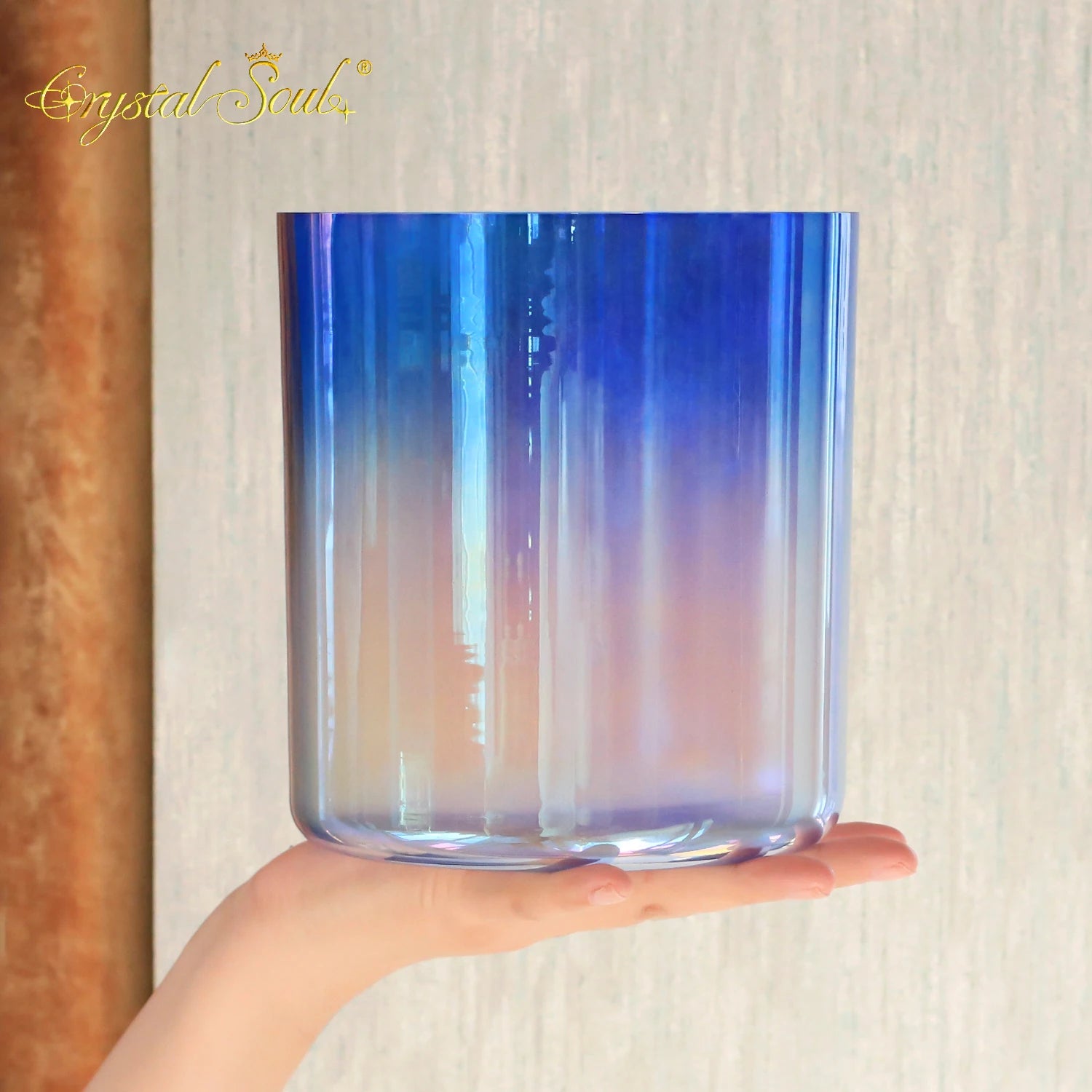 Crystal Soul Seven Chakra Sound Energy Crystal Singing Bowl 99.99%quartz Singing Bowl-ToShay.org