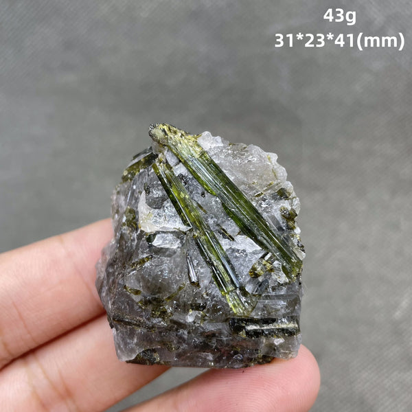 Green Tourmaline Crystal-ToShay.org