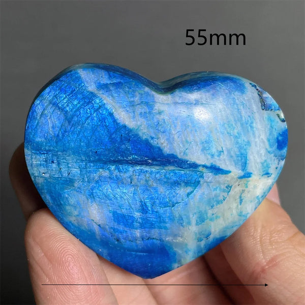 Blue Moonstone Heart-ToShay.org