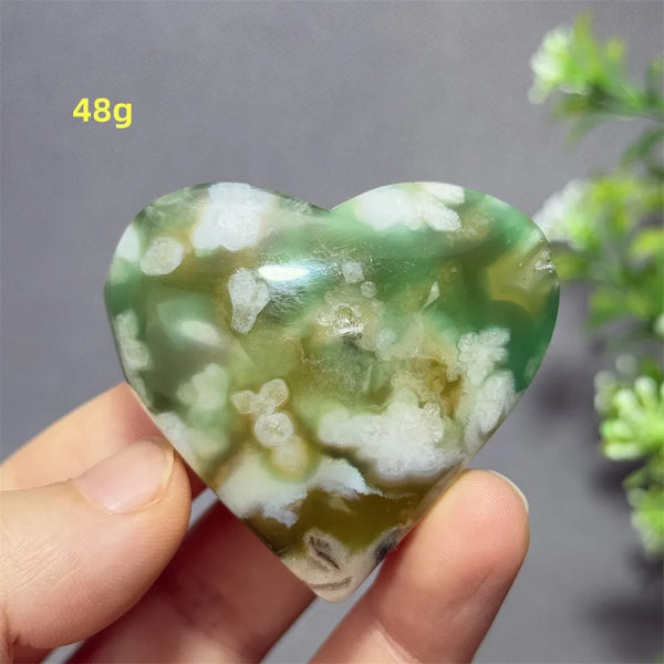 Green Cherry Blossom Agate-ToShay.org