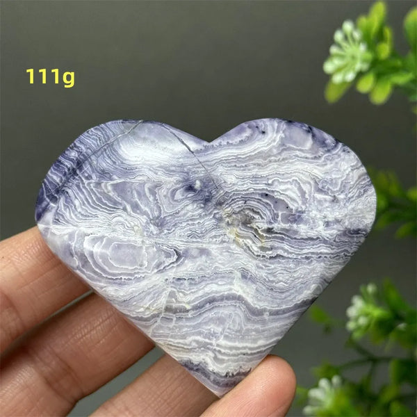 Purple Malachite Heart-ToShay.org
