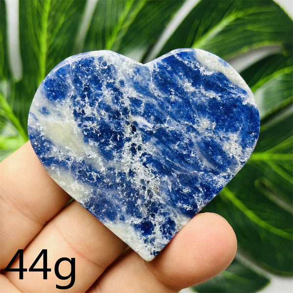 Blue Sodalite Heart-ToShay.org