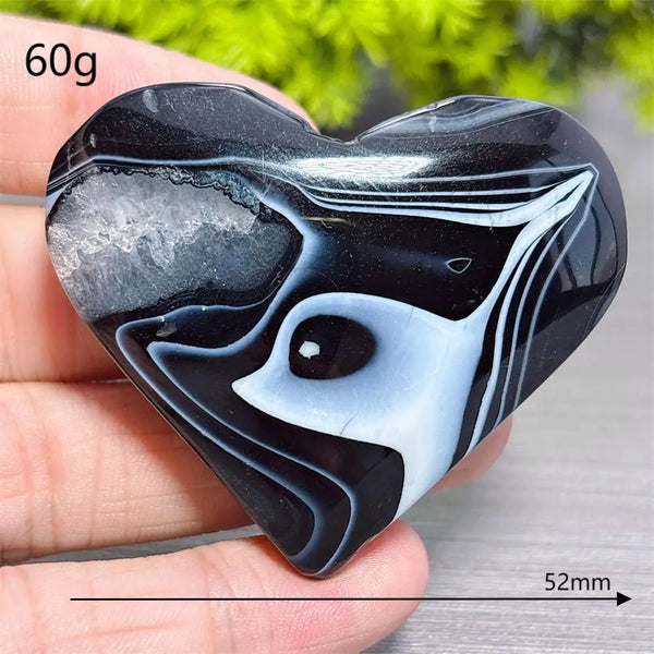 Black Agate Heart-ToShay.org