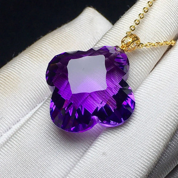 Purple Amethyst Quartz Clover-ToShay.org
