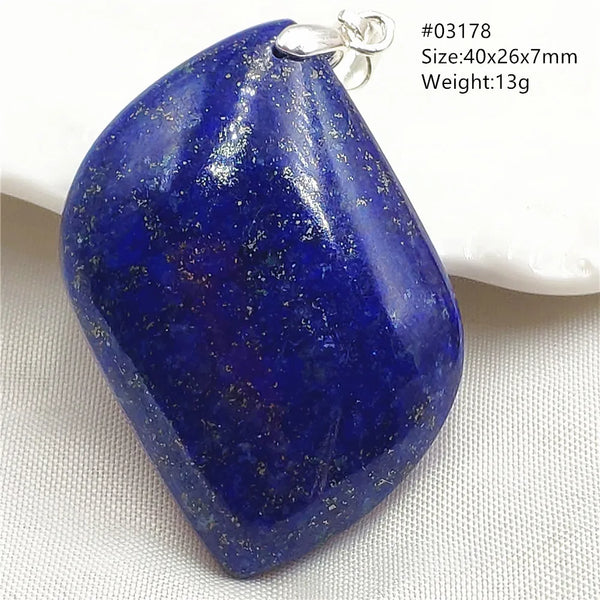 Blue Lapis Lazuli Pendant-ToShay.org