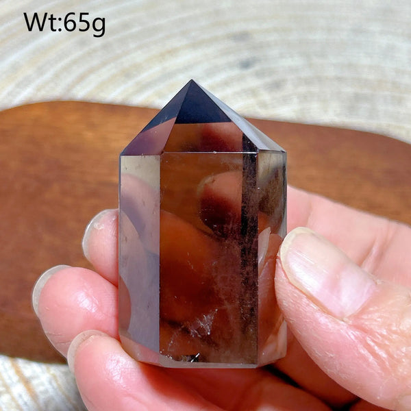 Smokey Rainbow Quartz Point-ToShay.org