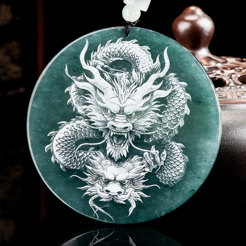 Green Jadeite Pendant-ToShay.org