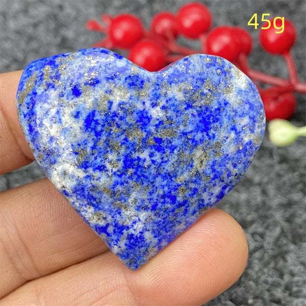 Blue Lapis Lazuli Hearts-ToShay.org