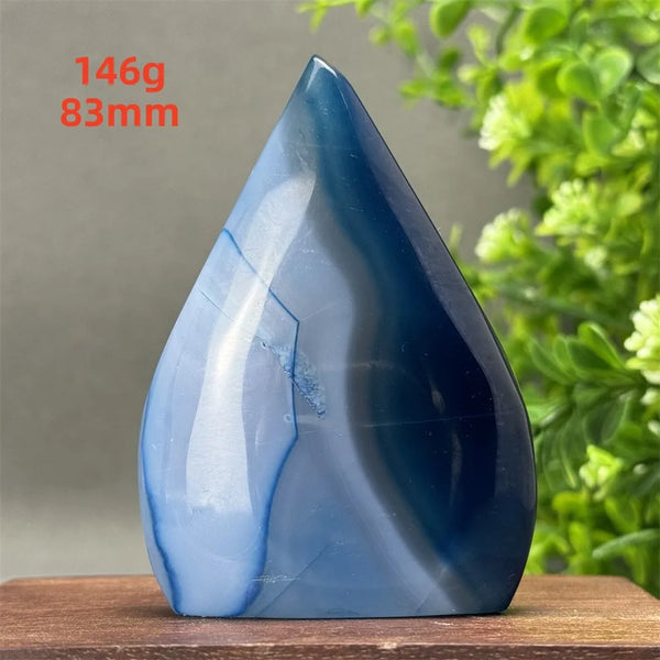 Blue Agate Torch-ToShay.org