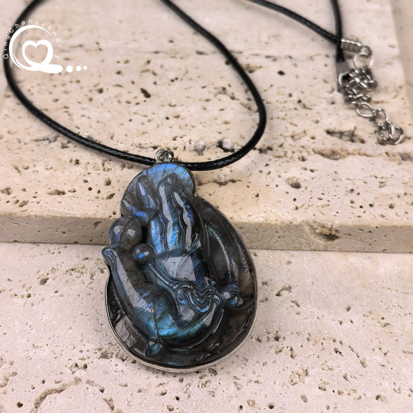 Blue Labradorite Pendants-ToShay.org
