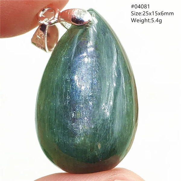 Green Kyanite Pendant-ToShay.org