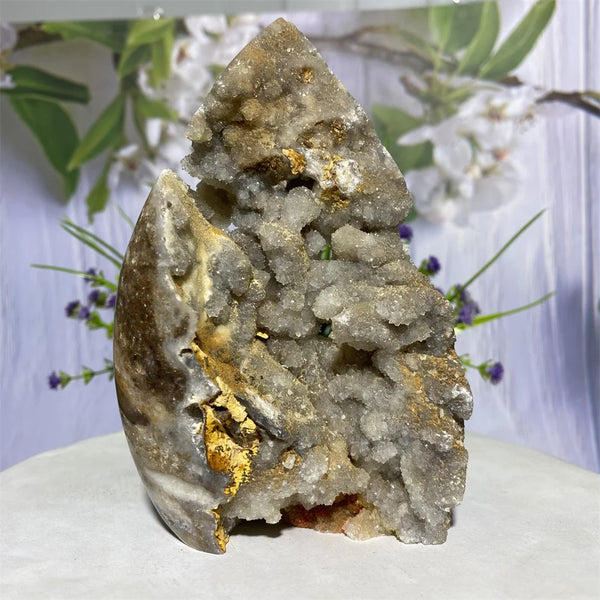 Grey Sphalerite Crystal Cluster-ToShay.org
