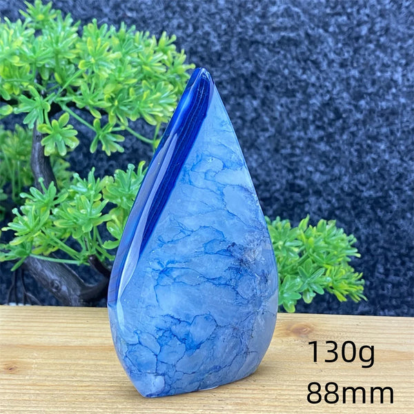 Blue Agate Torch-ToShay.org
