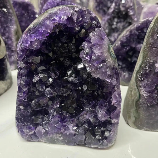 Purple Amethyst Geode Quartz-ToShay.org