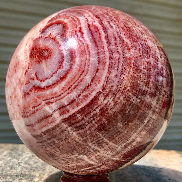 Pink Rhodochrosite Ball-ToShay.org