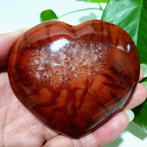 Red Agate Heart-ToShay.org