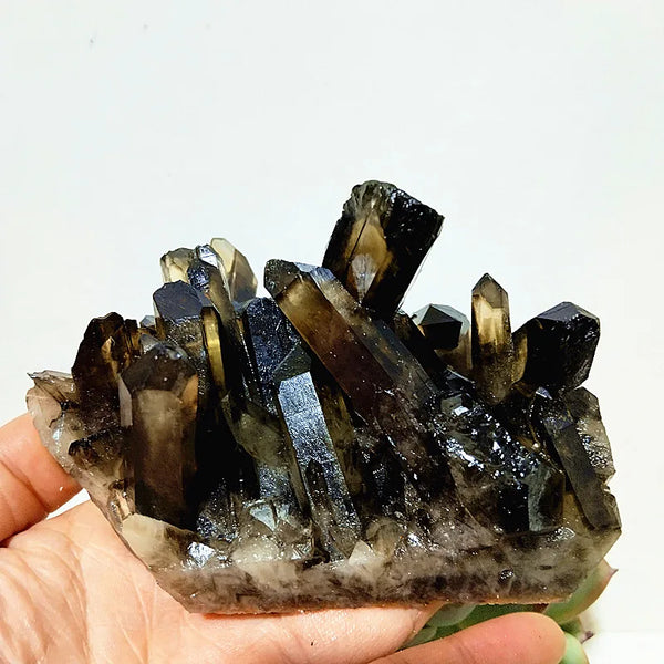 Smoky Quartz Crystal Cluster-ToShay.org