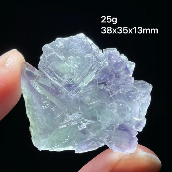 Blue Fluorite Crystal-ToShay.org