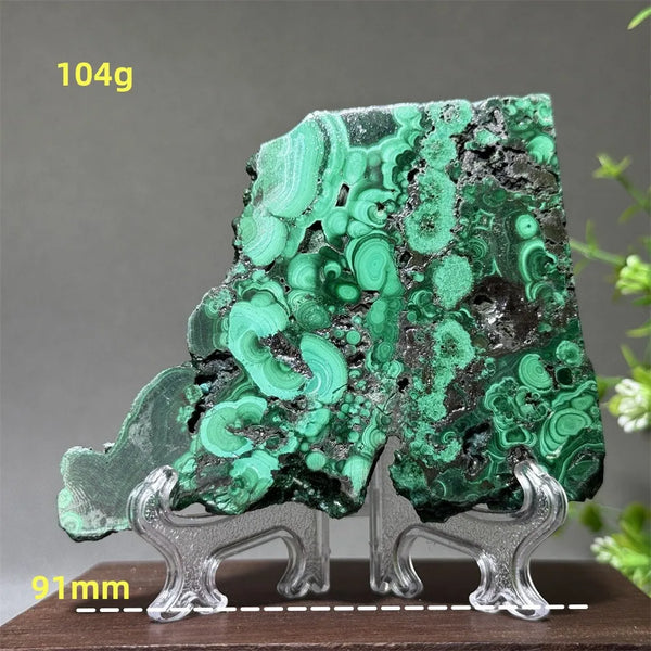 Green Malachite Slice-ToShay.org