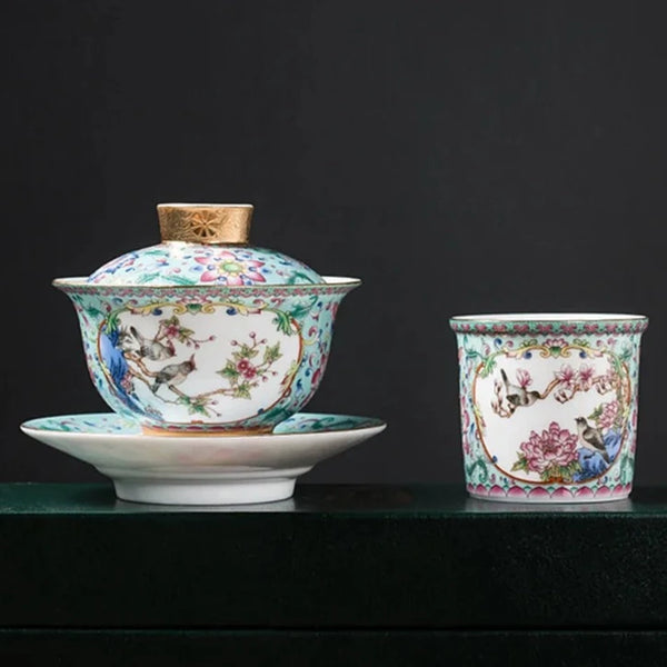 Gaiwan Ceramic Tea Bowl-ToShay.org