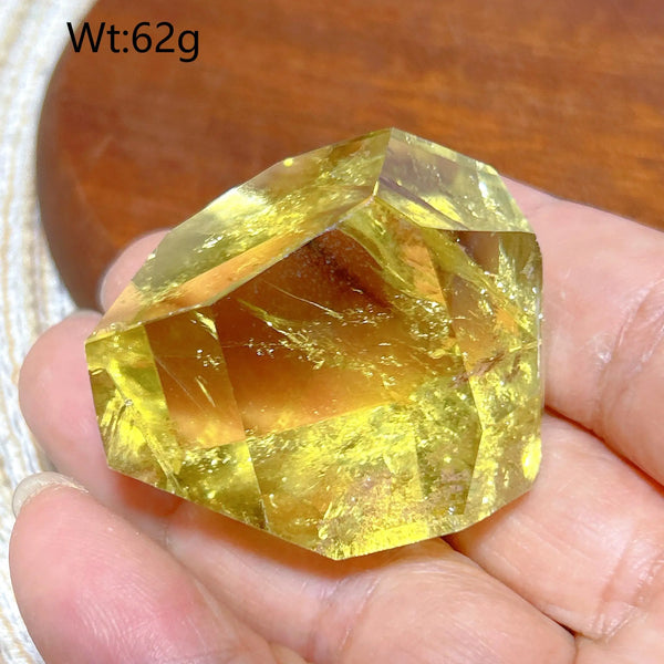 Yellow Smokey Citrine Crystal-ToShay.org