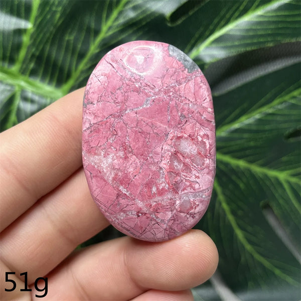 Pink Peach Jade Palm Stone-ToShay.org