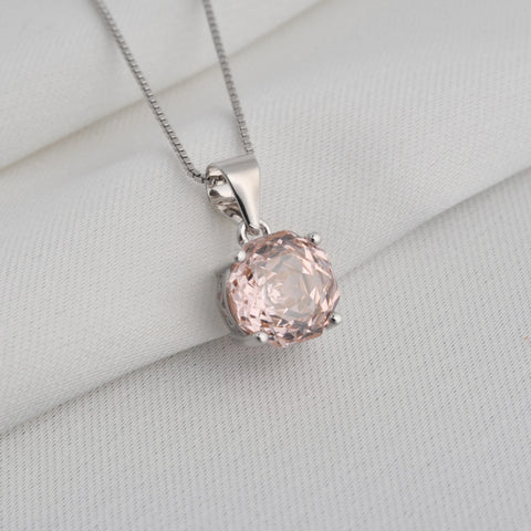 Pink Rose Pendant-ToShay.org
