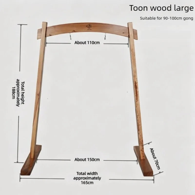 Wood Gong Stand-ToShay.org