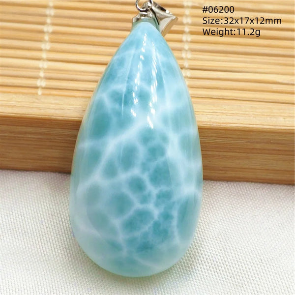 Blue Larimar Pendant-ToShay.org