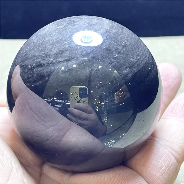 Grey Eyes Obsidian Ball-ToShay.org