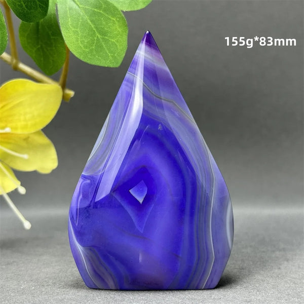 Purple Agate Torch-ToShay.org